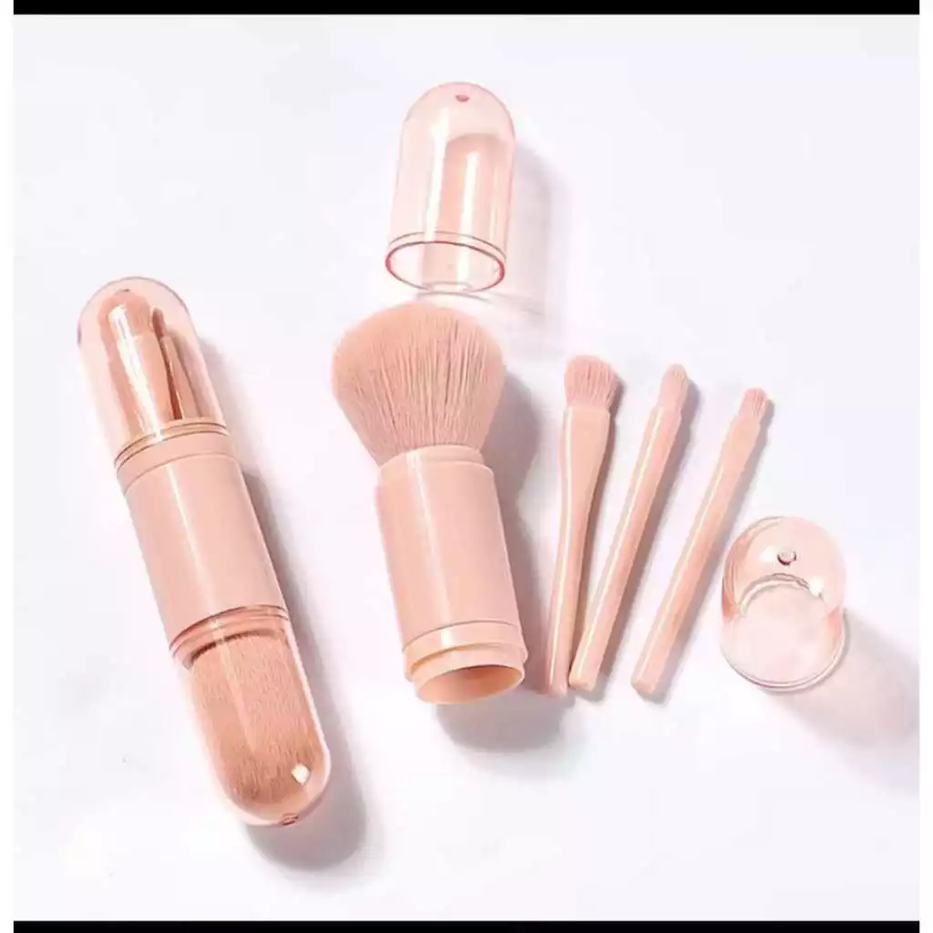 4-in-1 Kuas Kapsul Make Up Set 4pc